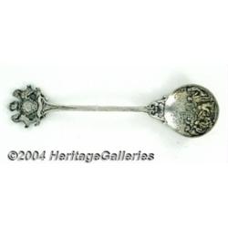 A GROUP OF FORTY-FIVE AMERICAN SILVER SOUVENIR SPOONS