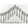Image 1 : A GROUP OF TWELVE AMERICAN FLORAL SOUVENIR SPOONS