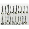 Image 1 : A GROUP OF TWENTY MINIATURE SOUVENIR SPOONS