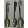 Image 1 : A GROUP OF THREE AMERICAN SILVER PATRIOTIC SOUVENIR SPOONS