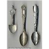 Image 1 : THREE SILVER SOUVENIR SPOONS