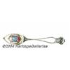 Image 1 : A SILVER AND ENAMEL SOUVENIR SPOON