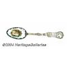 Image 1 : A SILVER AND ENAMEL SOUVENIR SPOON
