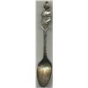 Image 1 : A SILVER COLLEGIATE SOUVENIR SPOON
