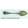 Image 1 : A SILVER MECHANICAL MINING SOUVENIR SPOON