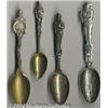 Image 1 : FOUR SILVER MINING SOUVENIR SPOONS