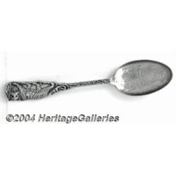 A SILVER TEXAS SOUVENIR SPOON