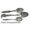 Image 1 : A GROUP OF THREE SILVER WILDLIFE SOUVENIR SPOONS