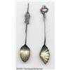 Image 1 : TWO MARINE LIFE SOUVENIR SPOONS