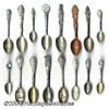 Image 2 : A GROUP OF NINETY-NINE SILVER STATE SOUVENIR SPOONS