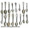 Image 3 : A GROUP OF NINETY-NINE SILVER STATE SOUVENIR SPOONS