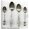 Image 1 : A GROUP OF FOUR SILVER AGRICULTURE SOUVENIR SPOONS