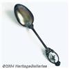 Image 1 : A SILVER ENAMEL BOWL SALEM WITCH SOUVENIR SPOON