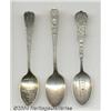 Image 1 : THREE SOUVENIR SPOONS