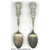 Image 1 : TWO SILVER ADVERTISING SPOONS