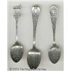 Image 1 : THREE DEMITASSE ADVERTISING SPOONS