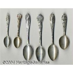 GROUP OF SIX HAWAIIAN SPOONS