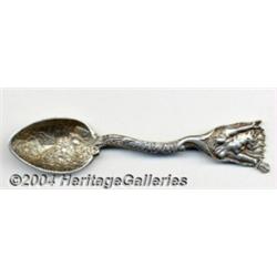 A SILVER HAWAIIAN SOUVENIR SPOON