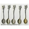 Image 1 : A SET OF SILVER HAWAII FRUIT SOUVENIR SPOONS