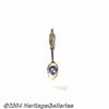 Image 1 : A SILVER AND ENAMEL HAWAIIAN KING KAMEHAMEHA SOUVENIR SPOON