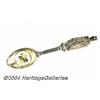 Image 1 : A SILVER AND ENAMELED HAWAIIAN KING KAMEHAMEHA SOUVENIR SPOON