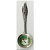 Image 1 : A SILVER AND ENAMEL HAWAIIAN KING KAMEHAMEHA SOUVENIR SPOON