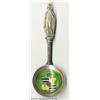 Image 1 : A SILVER AND ENAMEL HAWAIIAN KING KAMEHAMEHA SOUVENIR SPOON