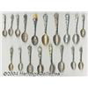 Image 2 : A GROUP OF NINETY-THREE SILVER STATE SOUVENIR SPOONS