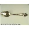 Image 1 : A SILVER BLACK AMERICANA SOUVENIR SPOON