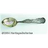 Image 1 : A SILVER AND ENAMEL BLACK AMERICANA SOUVENIR SPOON