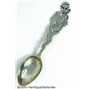 Image 1 : A SILVER BLACK AMERICANA SOUVENIR SPOON