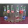 Image 1 : 6 Vintage Glass Bottlles- Dbl Cola,Royal Crown,Kingsize Mission Cali,Diet-Rite,Stubby