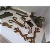 Image 3 : Vintage Metal Tool Lot-Hammer,Wrenches,Show Plane,etc