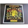 Image 1 : Jack Daniels Reddog Saloon, Lynchburg Tennessee Metal Repro Ad Sign 13.5x13.5