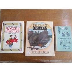 3 Vintage Childrens Books-Best In Children's Books,Flight of the Dragons,Modern Literature For Child