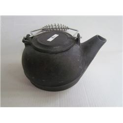 Cast Iron  Black Coffee Pot