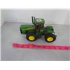 Image 3 : 3 Items: John Deere 4 wheel tractor, John Deere Combine, mini turbo, Case 2166 Combine mini