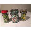 Image 1 : 3 Jars Of Marbles