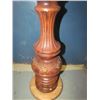 Image 3 : 23" Tall Antique Ashtray Stand (Wood) Heavy