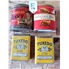 Image 1 : Lot of 4 kitchen tins, 2 tuxedo spice, 2 gravy