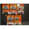 351  5 Matchbox ToysGMC Wrecker,Crown Victoria Police,BMW 850i,97 Chev Tahoe Police,Camero Conv.