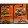 Image 3 : 5 Matchbox Toys-Astra Kadett Police, Ikarus Coach,Scania T142,TV news Truck,Ford