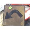 Image 1 : Left Turn sign (Aluminum) 24’’x24’’
