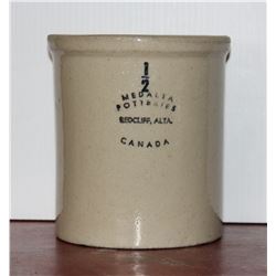 1/2 Gallon Medalta Crock, Mint Condition