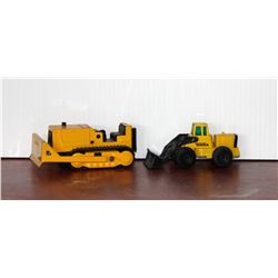 Tonka Loader and Bulldozer, friction