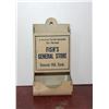Image 1 : Fish's General Store Beacon Hill, Sask. Advertising Match Box Holder