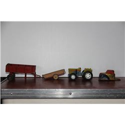 Vintage Dinky Trailer-Wagon, Tractor, General Made in Canada Truck