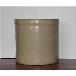 1 Gallon Unmarked Crock, Mint