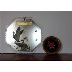 Saskatoon Denham Awning Makers Mirror and Mother of Pearl Flower picture