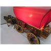 Image 10 : Wooden wagon Lamp with China Horses-Works (2 Horses )